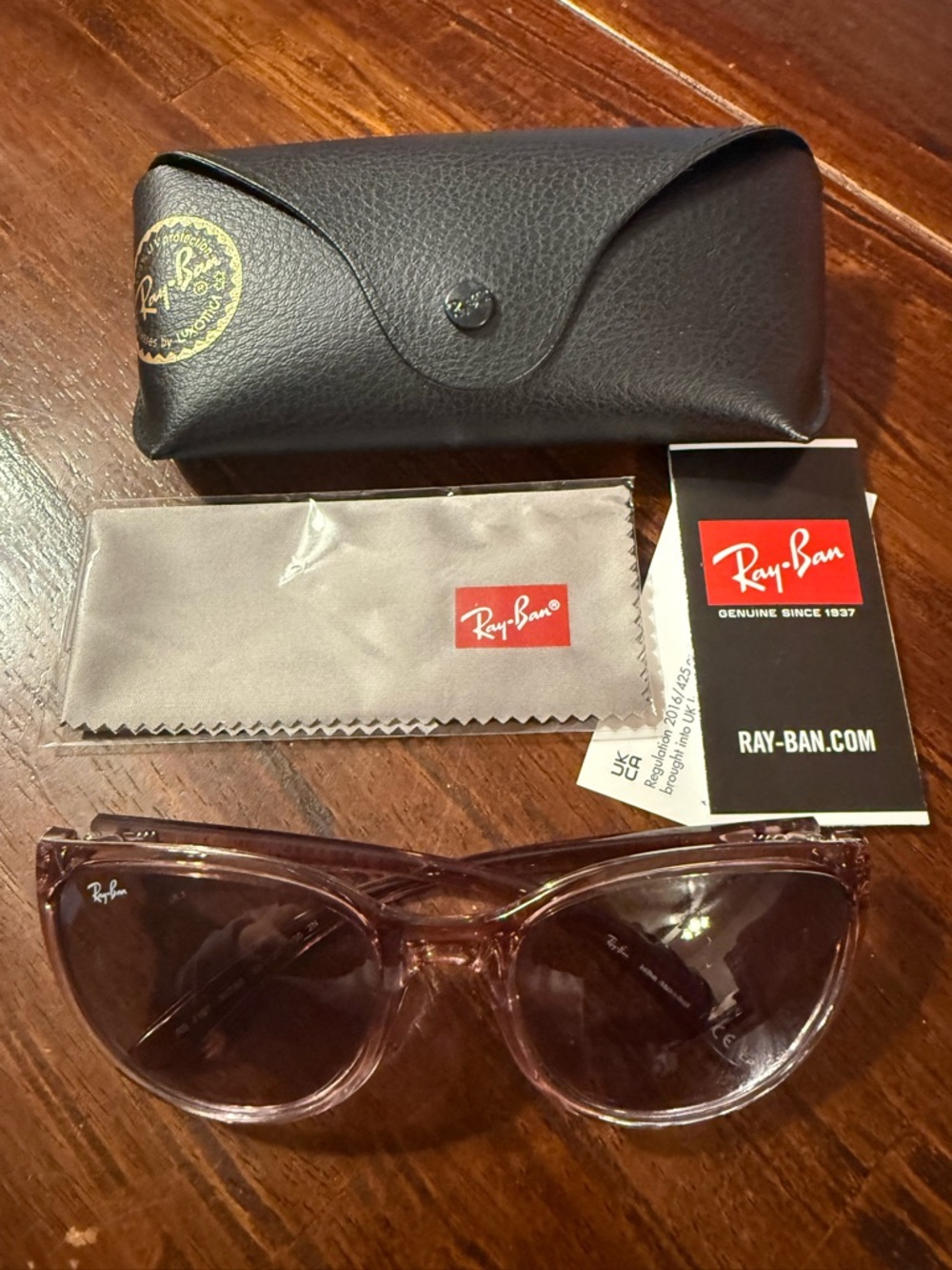 RARE Ray-Ban RB4167 Emma in Dark Purple